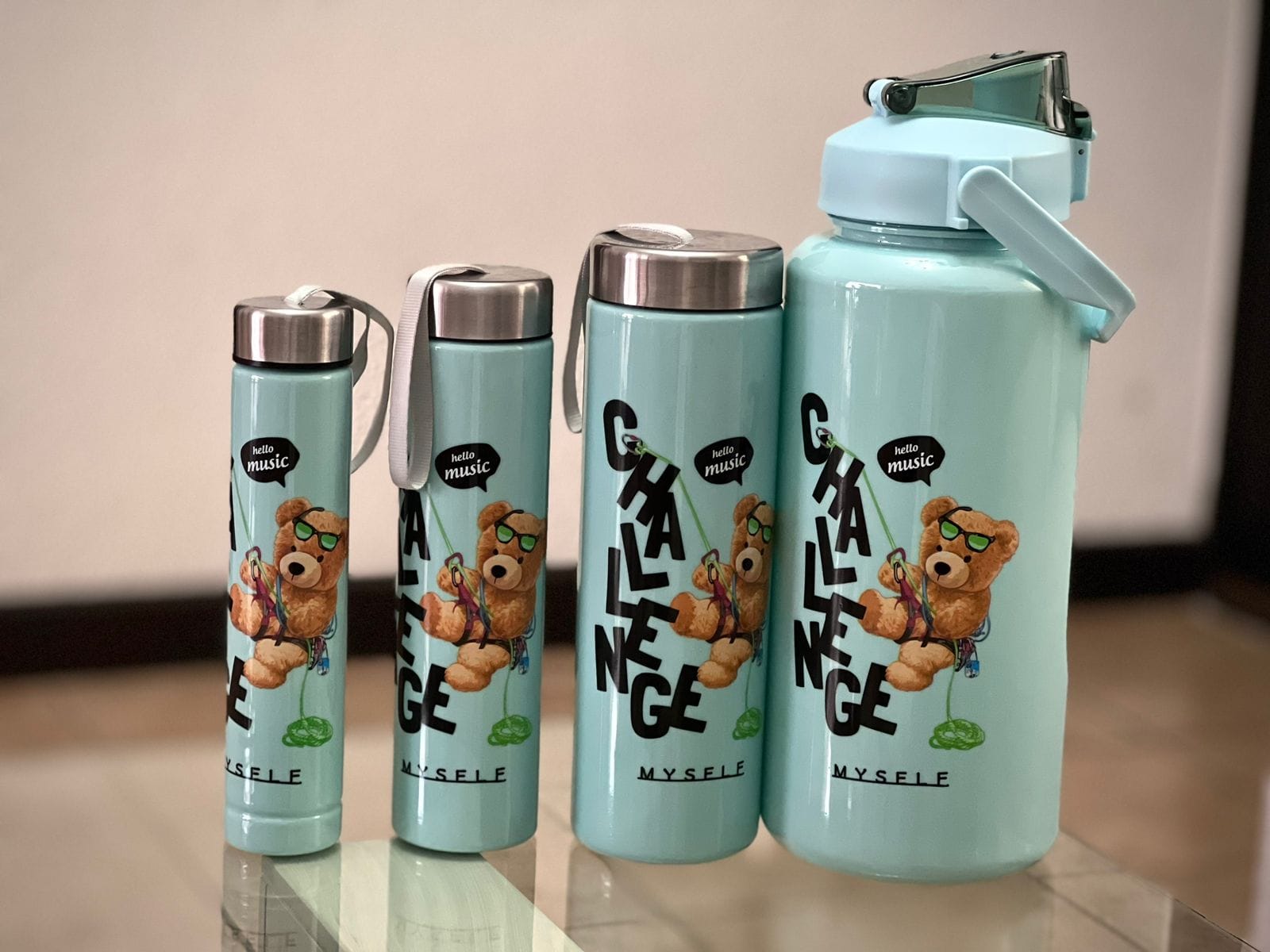 Gray helmet for bikers