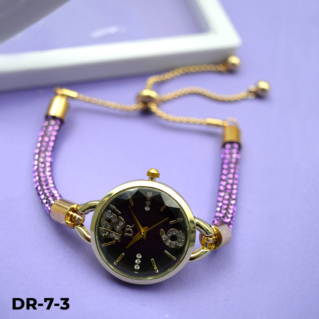 DR-7 RELOJ PULSERA TIPO JOYA EN ESTUCHE