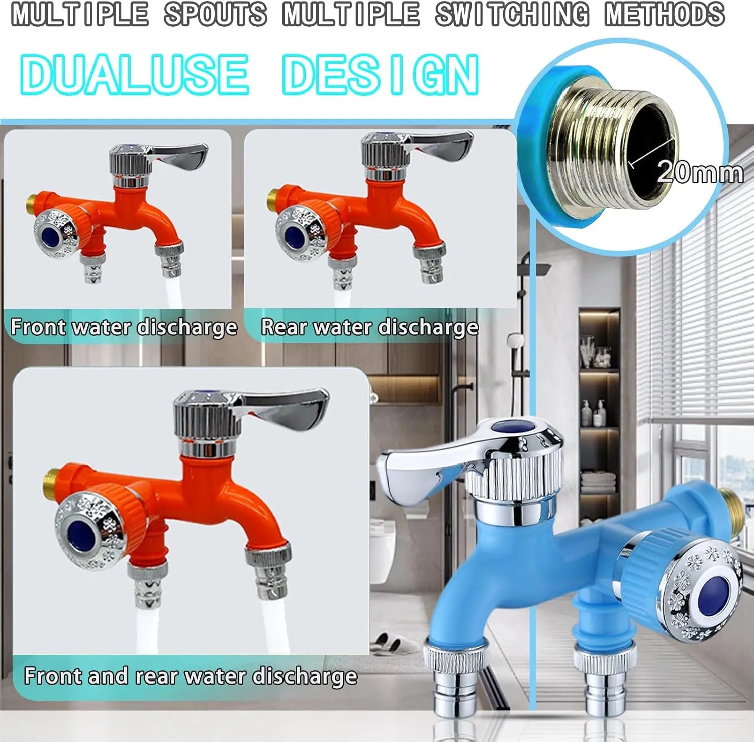 GRIFO MULTIFUNCIONAL